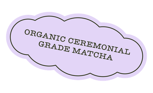 Organic ceremonial grade matcha